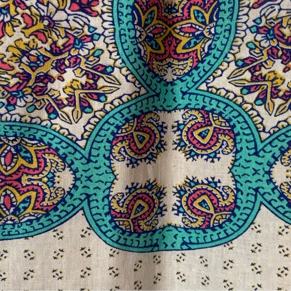 Maeve print linen skirt size 10 - Picture 10 of 10